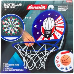 Darts Basketbal 2in1 Spel - Multicolor speelgoed voor kinderen