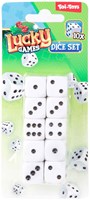 Lucky Games Dobbelsteen op Kaart, 10st.