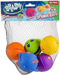 Lobbes waterballonnen set - Super Splashbal herbruikbaar 6 stuks kleurrijk
