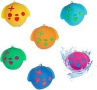 Lobbes waterballonnen set - Super Splashbal herbruikbaar 6 stuks kleurrijk-2