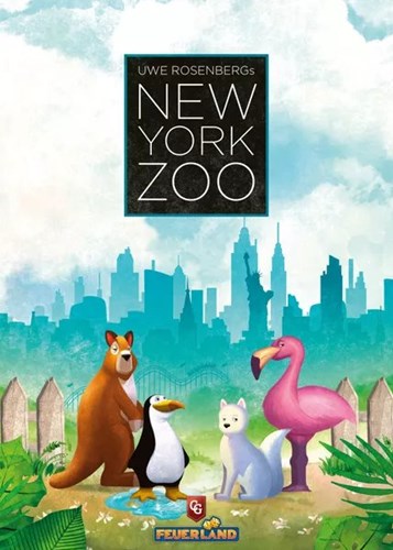 White Goblin Games bordspel New York Zoo - strategisch puzzelspel 10+-3