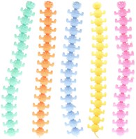 Jonotoys fidget speelgoed Fluffy Stretchty Rups multi kleuren