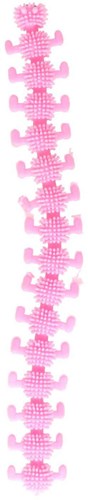 Jonotoys fidget speelgoed Fluffy Stretchty Rups multi kleuren-2