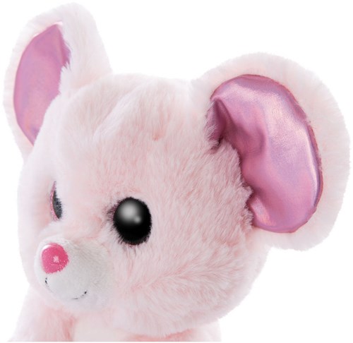Nici peluche Glubschis ballerine souris Yammy 15 cm jouet doux rose-3