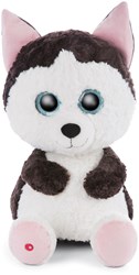 Nici peluche husky Barkley 45cm - Glubschis doudou chien