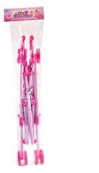 Jonotoys poussette poupée rose cœurs jouet enfant