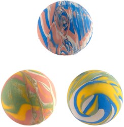 Jonotoys stuiterbal speelgoed marmer 4cm kleurrijk springplezier