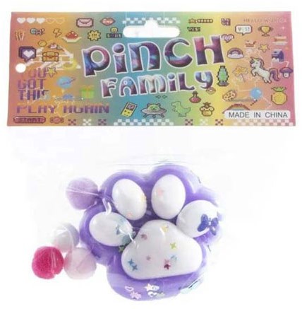 Jonotoys jouet squishy patte d'animal - anti-stress pour enfants
