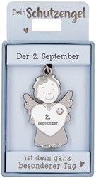 Depesche beschermengel hanger sleutelhanger 02 september cadeau