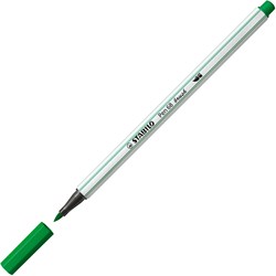 Stabilo brushpen feutre premium vert émeraude - dessin créatif