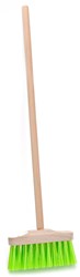 Playwood balai enfant bois vert 57cm jouet jardin