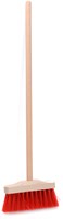 Playwood balai jouet enfant - Petit balai 57 cm manche bois rouge