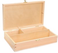 Playwood houten tekendoos knutselbox 27x16x6,5 cm voor kinderen-2