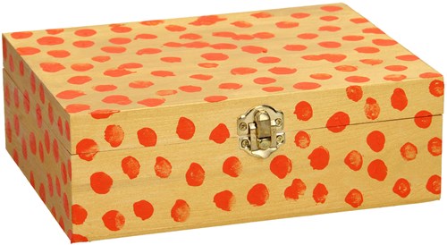 Playwood boîte à thé en bois 6 compartiments kit créatif - décore ta propre boîte à thé-3