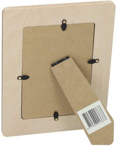 Playwood cadre photo en bois kit créatif - jouet décoration à personnaliser-2