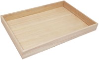 Playwood houten dienblad groot paulownia 30,6x20,5cm decoratie