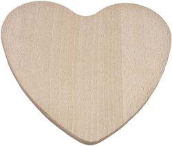 Playwood planche en bois jouet forme cœur naturel pour snacks enfants