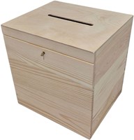 Playwood boîte à enveloppes en bois jouet éducatif naturel haut