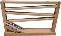Playwood circuit à billes en bois de hêtre avec carillon pour billes de 16 mm-2
