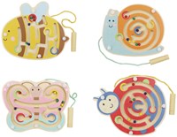 Playwood labyrinthe magnétique en bois jouet éducatif motricité