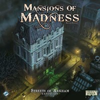Fantasy Flight Games extension jeu de société Mansions of Madness Streets of Arkham