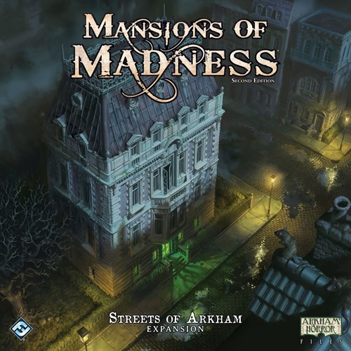 Fantasy Flight Games extension jeu de société Mansions of Madness Streets of Arkham