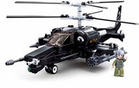 Sluban coffret hélicoptère de combat avec soldat - 333 briques-2