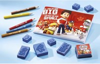Bambolino Toys Pat' Patrouille kit créatif 2-en-1 perles à repasser et tampons jouet créatif-2