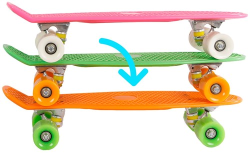 Skateboard Pennyboard Abec 7 - Roze-3