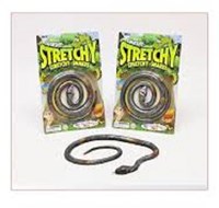 Serpent extensible jouet aventure jungle caoutchouc 3 mètres vert-3