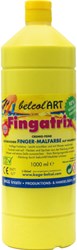 Eduplay peinture au doigt 1000ml jaune - peinture créative pour enfants
