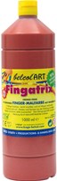 Eduplay peinture au doigt 1000ml marron peinture enfant jeu créatif