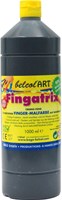 Eduplay vingerverf 1000ml zwart - creatieve verf voor kinderen