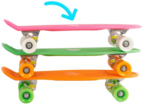 Skateboard Pennyboard Abec 7 - Roze-2