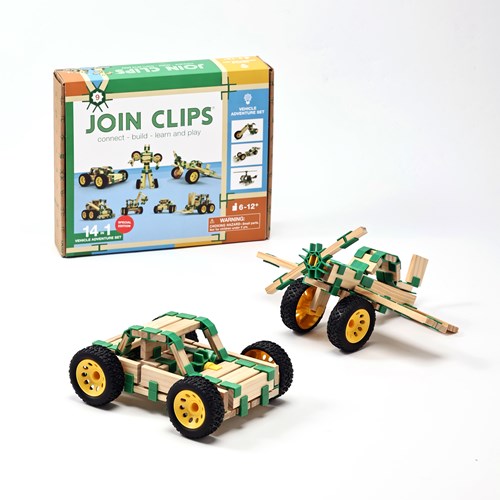 JOIN CLIPS bouwset voertuigen avontuur 14-in-1 constructiespeelgoed-2
