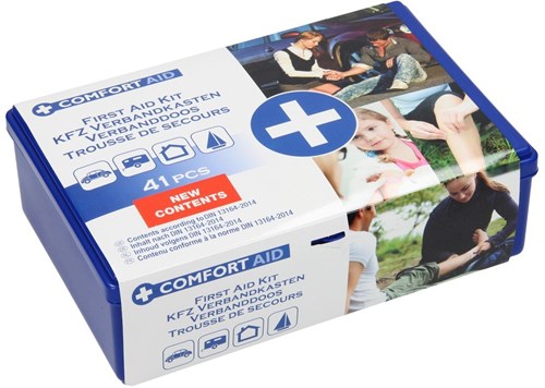 Verbanddoos EHBO-kit 41-delig voor thuis, auto en vakantie-2