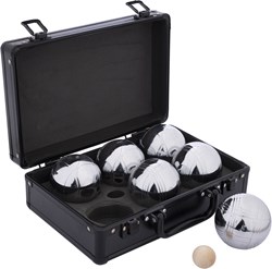 HOT Sports + Toys jeu de boules set aluminium kist 6 ballen 720gr