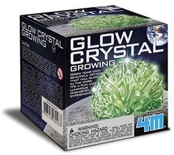 4M Science kit de croissance de cristaux lumineux jouet d'expérimentation