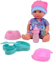 Baby Rose Baby Rose drink en plaspop 20 cm. 27710