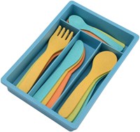 Couverts bio plastique joueco 80166-2