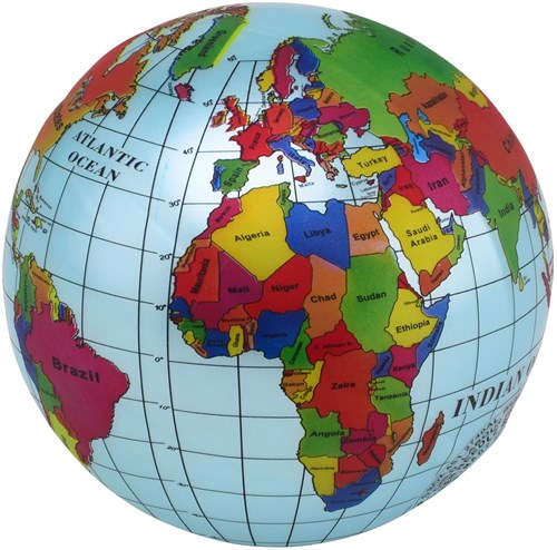 Speelbal Wereldbol-2