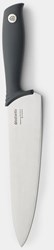 Brabantia koksmes Tasty+ donkergrijs keukenmes ergonomisch staal