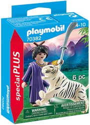 Playmobil Aziatische vechter met tijger 70382 - Speelfiguur set