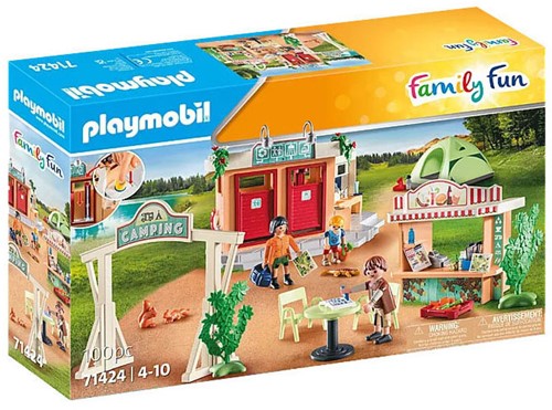 Playmobil Family Fun camping speelset - kampeeravontuur speelgoed