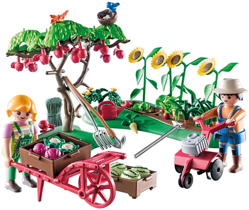 Playmobil jouet ferme Starter Pack potager - durable et éducatif-2