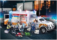 Playmobil City Action - Reddingsvoertuig: US Ambulance 70936-3