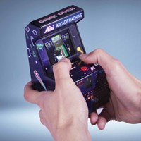 Thumbs Up mini borne d'arcade rétro avec 240 jeux - noir - 8 bits-2