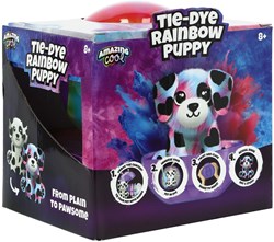 Amazing Cool knuffel regenboog puppy pluche speelgoed kleurrijk