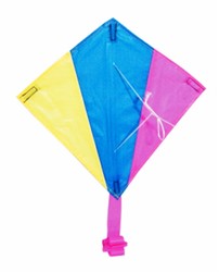 Diamant kinder vlieger 25x25 02265