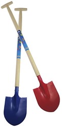 Metalen schep met punt 90cm 02025